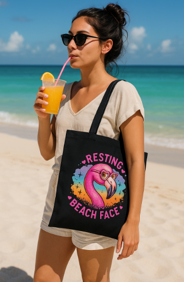 Fun Beach Tote Bag
