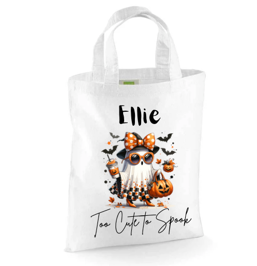 Too Cute to Spook Halloween Bag