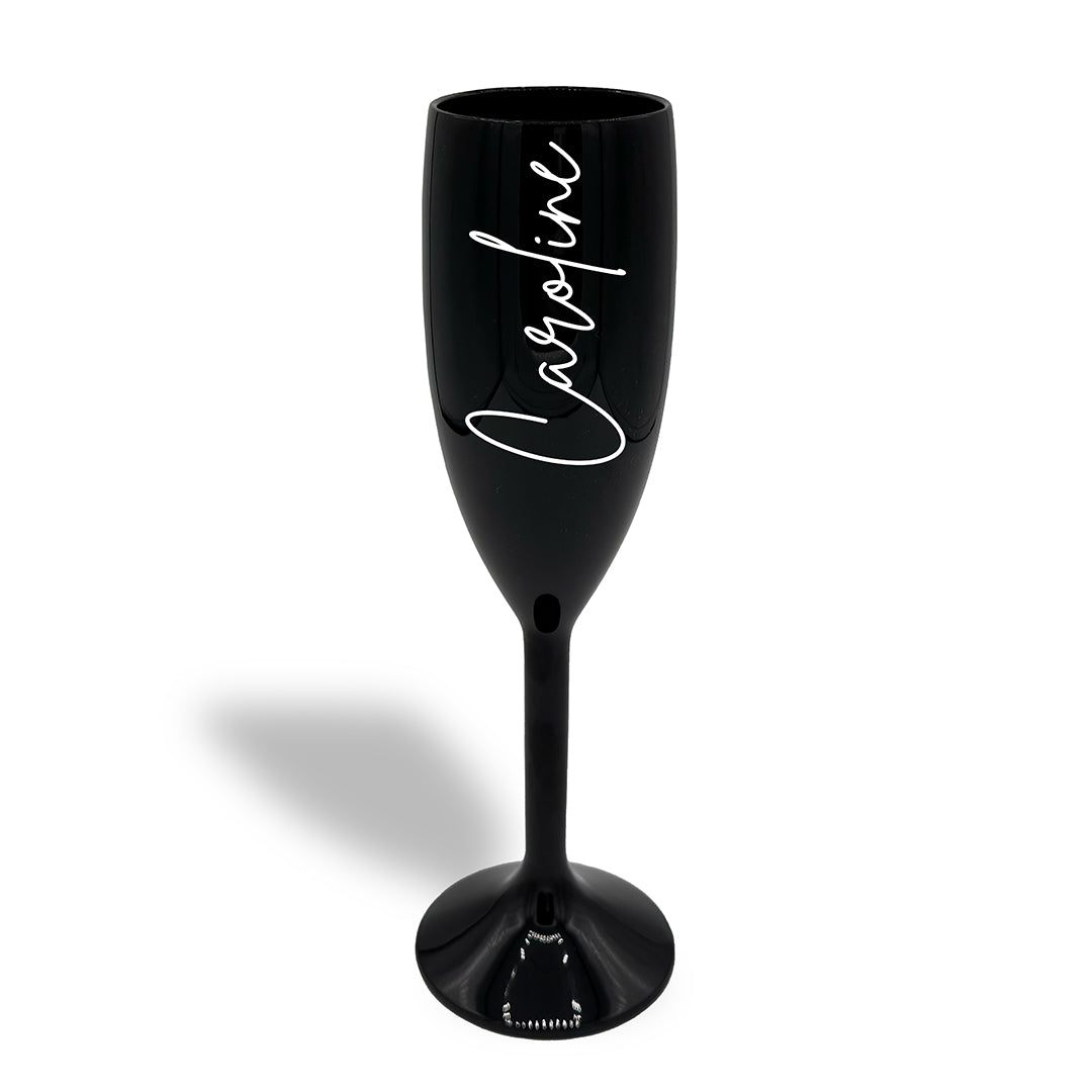 Personalised Plastic Champagne Flutes - Hen Parties, Weddings & Holidays
