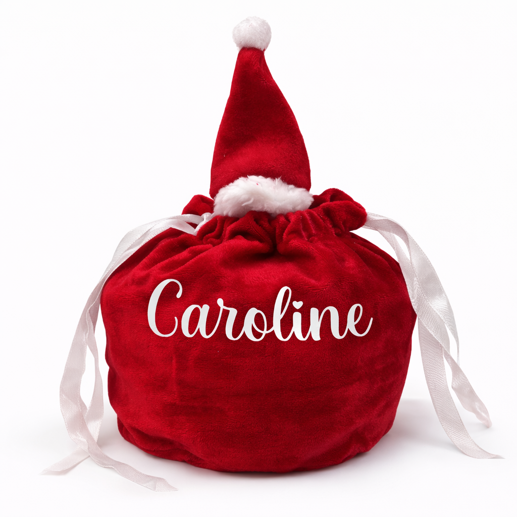Personalised Reindeer Antler Christmas Gift Bag
