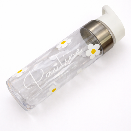 Personalised Daisy Water Bottle