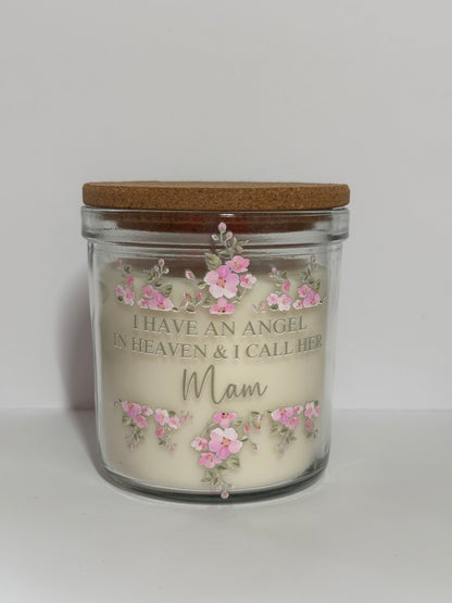 I Have an Angel in Heaven Memorial Candle