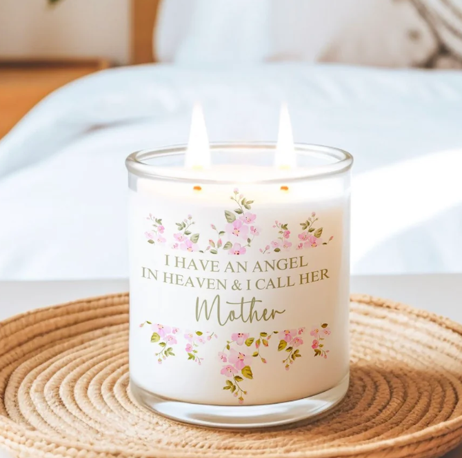 I Have an Angel in Heaven Memorial Candle