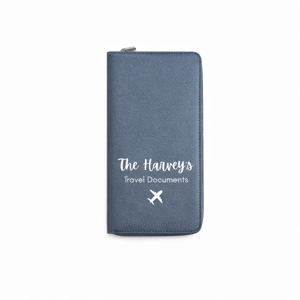 Personalised Travel Document Wallet
