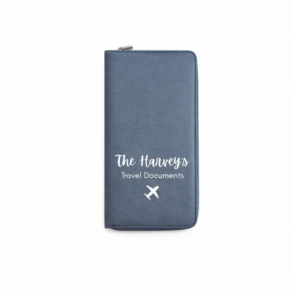 Personalised Travel Document Wallet