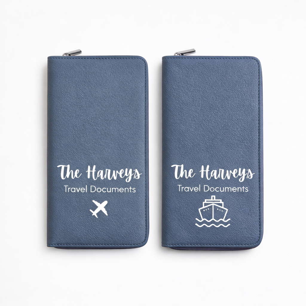 Personalised Travel Document Wallet