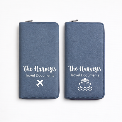 Personalised Travel Document Wallet