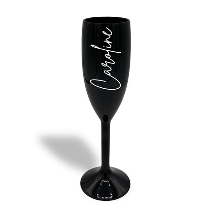 Personalised Plastic Champagne Flutes - Hen Parties, Weddings & Holidays