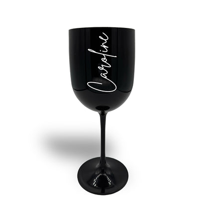 Personalised Large Plastic Wine Glasses - 500ml