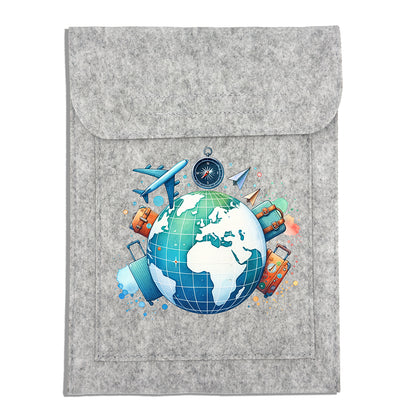 Travel Documents Wallet - Globetrotter or Girls Trip Designs