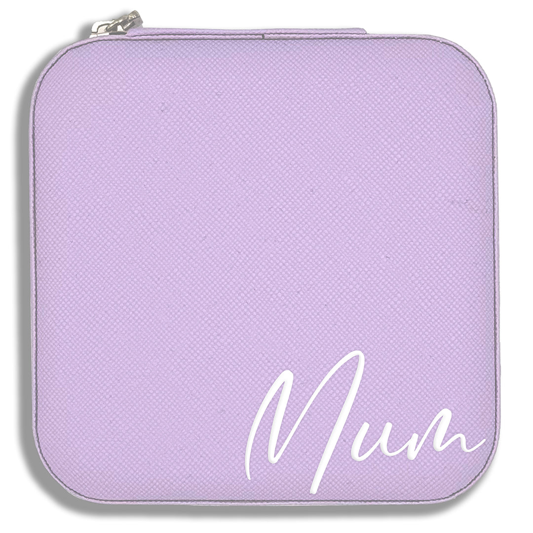 Mum's Mini Travel Jewellery Box