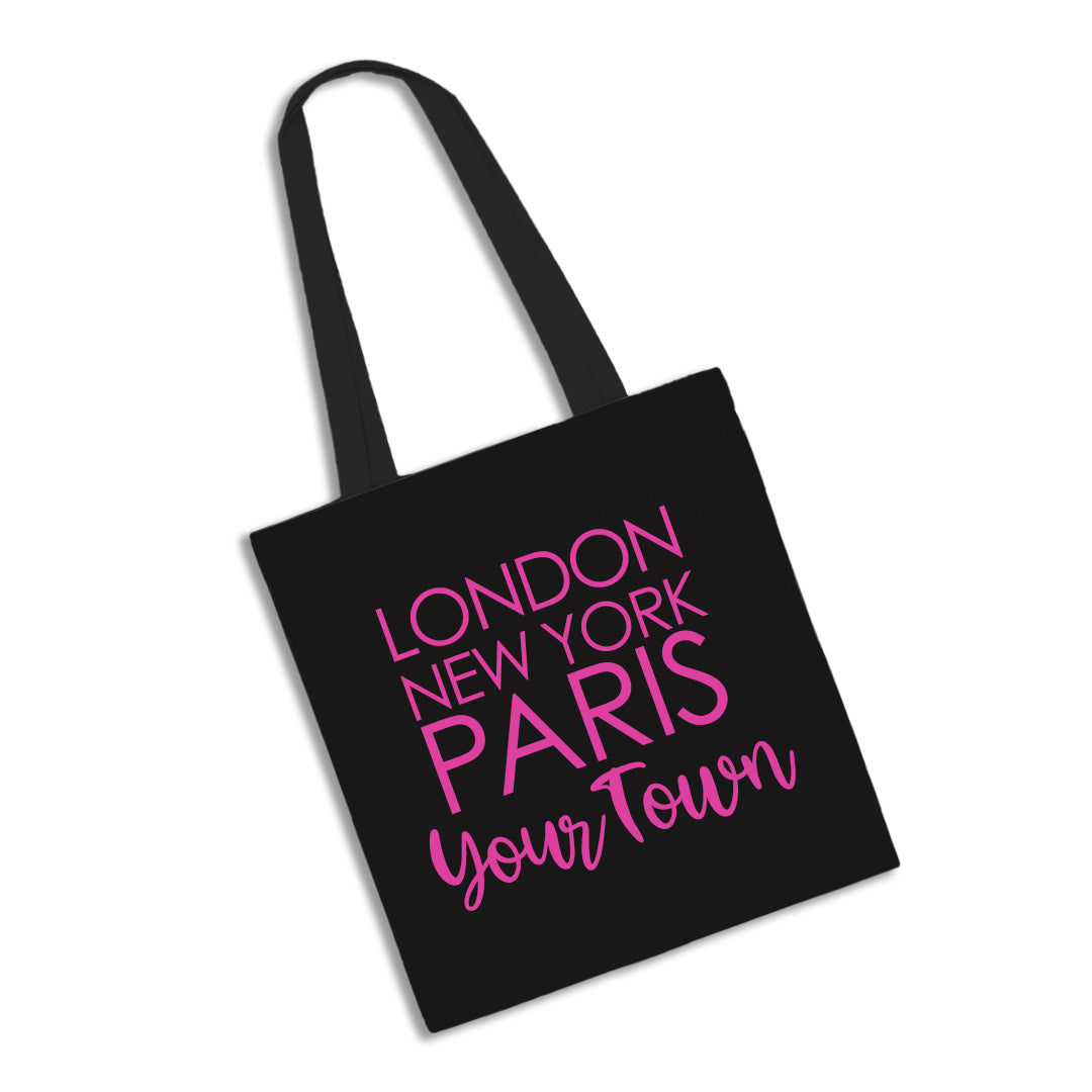 Fashion Capitals Tote Bag - Add Your Town